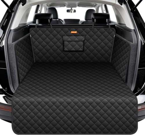 Alfheim Car Boot Liner Protecteur Imperméable Chien Cover Arrière | Couverture Antidérapant Durable Lavable pour Les Voyages, Universel pour le Moyen Petit Camion de Voiture SUV
