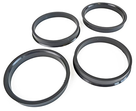 MYBA-S 4X Zentrierringe Durchmesser: Aussen 66,1 mm + Innen 60,1 mm