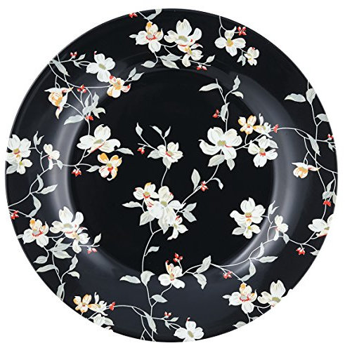 GreenGate STWPLAJOL9906 Jolie Frühstücksteller Black 21 cm (1 Stück)