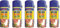 5 x 500ML Gap Expanding Foam Filler PU Expansion Insulation BONDING Filling