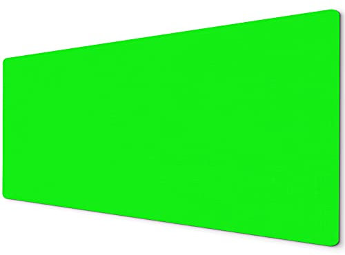 Electric Green XXL Gaming Mouse Mat | Extended Desk Mat | 900 x 400