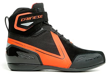 Dainese Herren ENERGYCA Motorradstiefel, Schwarz Y Rojo, 44 EU
