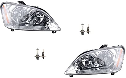 Johns, Scheinwerfer Set Halogen passend für Ford Focus C-Max Li Re mit H7 H1 ab 03-2007