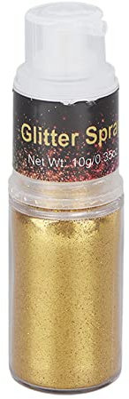Peinture Corporelle de Base or doré Paillettes Poudre Visage Corps Peinture Temporaire Tatouage Nail Art Artisanat Paillettes Poudre 0.4 Oz