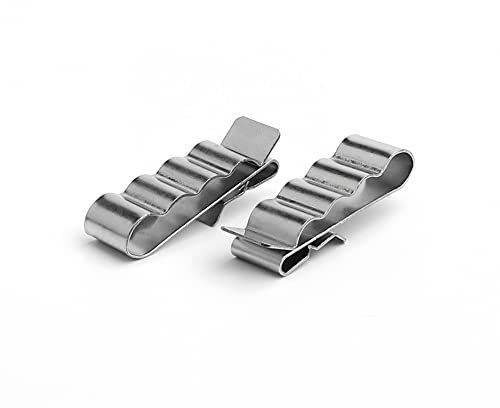 Solardrahtanordnung SUS304. Solar aus Metall PV Kabelclip (Size : 100 Pieces)