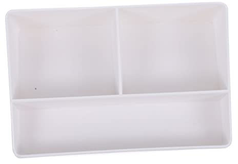 BEBEMOKO Caja De Té Organizador De Almacenamiento De Mesa Compartimentos Resistente Para Restaurant y Oficina