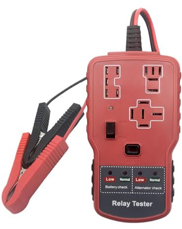 Automobilbatterie -Relais -Tester, Batterie -Relais -Tester - Kfz -Relais -Test Handheld -Indikator,Kfz -Batterieprüfung, Tragbare Elektrische Zubehör Für Liebhaber, Familien