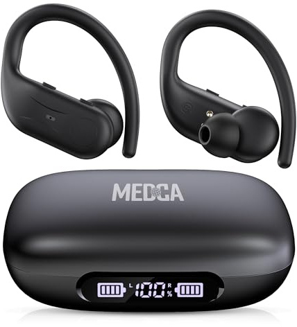 Rechargeable Bluetooth Hearing Aids for Seniors - Easy-to-Use Behind the Ear Sound Amplifier with Automatic Noise Cancelling - BTE Hearing Loss Aids for Adults Men & Women w/LED Charging Case