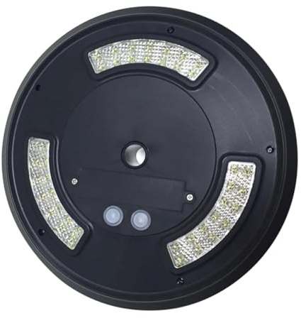 POPETPOP Solarbetriebene Fahnenmastleuchte 42 LEDs Außenlicht Wetterfest Kunststoff Fahnenmast Downlight Solarbeleuchtung Für Garten Und Terrasse