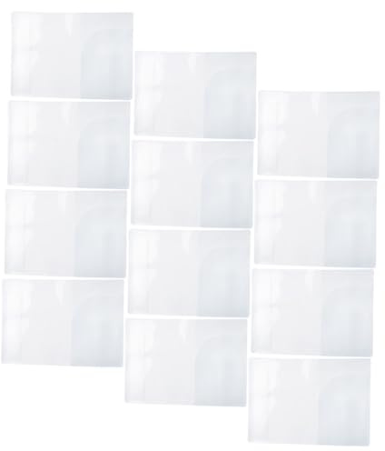 minkissy 20 Stück Reisepass Schutz Passport Covers Inhaber Fall Stichworte Abdeckung Klare Passhülle Reisen Passhalter Klar Beutel Karte Mehrere Passhülle Süß Schlank Minimalistisch Plastik
