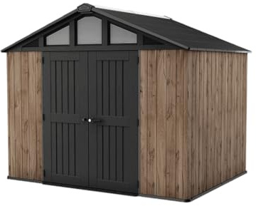 Abri de Jardin Stronghold 108-7,7m2 - Aspect Bois Douglas - KETER