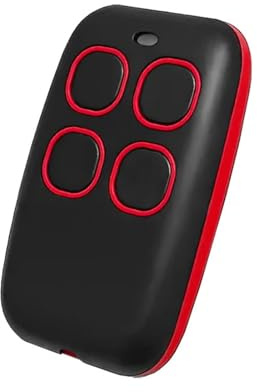 Telecomando Apricancello Telecomando universale multifrequenza for porta da garage 280-868 MHz Cancello 433 315 390 Copiatrice Duplicatrice(Red)