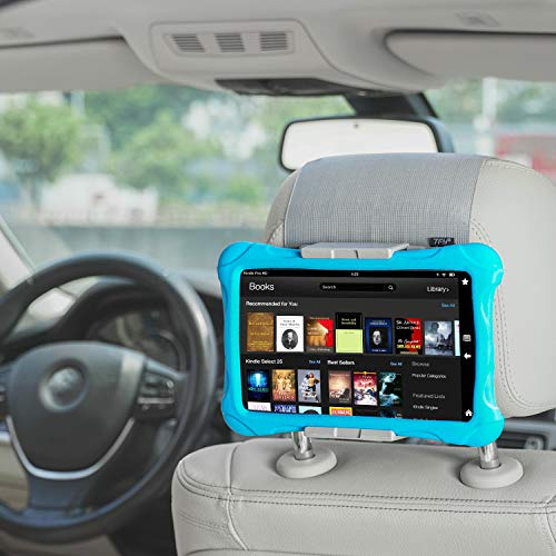 TFY KFZ-Halterung, Auto-Kopfstützen-Halterung für Handys und Tablets, kompatibel mit Geräten mit einem 12,7 bis 26,7 cm (5 bis 10,5 Zoll) großen Bildschirm (Gray)