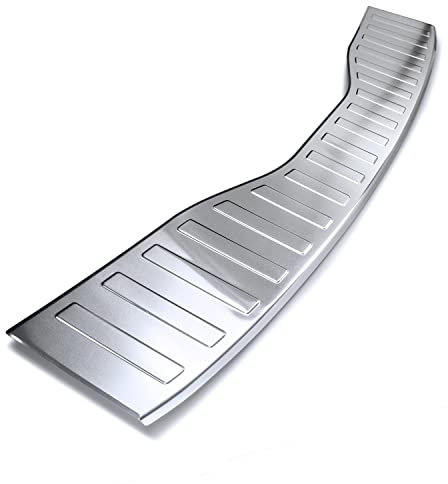 teileplus24 AL110 Ladekantenschutz Aluminium kompatibel mit Ford Mondeo 5 Turnier 2015-2022, Farbe:Silber