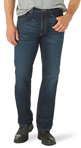 Wrangler Free to Stretch-jeans för män, normal passform, 32W / 30L