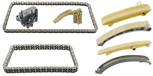 febi bilstein 106146 Steuerkettensatz mit Gleitschienen und Kettenspanner, 1 Stück