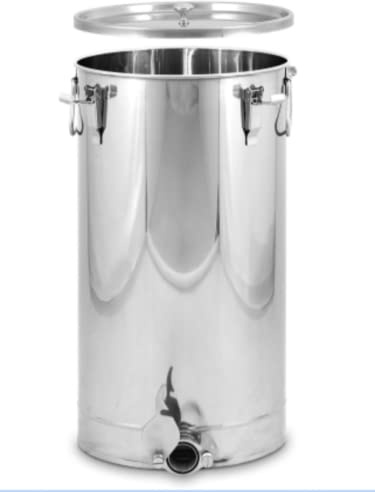 Bienenwagner Honigabfüller Abfüller für Honig Abfüllbehälter Edelstahl 50Kg Honey Barrel