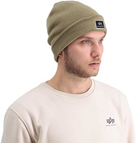 Alpha Industries Herren Beanie-Mütze Alpha Industries X-fit Beanie Dicke Wintermütze