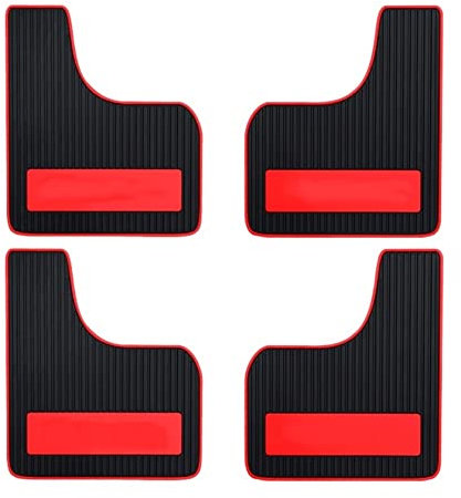 Auto Parafango Universal Rally Paraspruzzi Paraspruzzi Parafanghi Paraspruzzi Viti Auto Auto Accessori SUV Gomma Sport 4mm Anteriore Posteriore Set Paraspruzzi