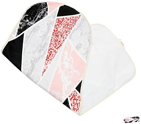 Yardenfun Copriasse Da Stiro Protettivo Resistente Per Uso Domestico e Professionale Termoresistente Leggero e Compatto Con Finitura Antirughe Adatto Per Asse Da Stiro Piccolo e Pieghevole