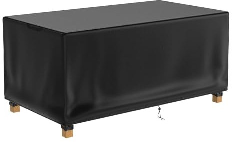 ZUROJ 143x110x85cm Gartenmöbel Abdeckung Wasserdicht Schutzhülle für Gartentisch aus 420D Oxford Polyester Winterfest - Plane Abdeckplane