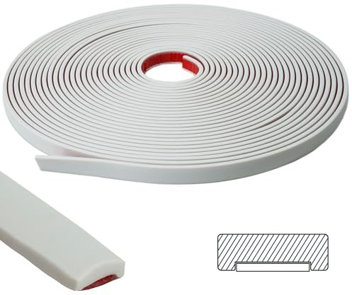 ZOWZOW Selbstklebende Zierleisten aus PVC – 3M Flexible Wandleisten, Kantenschutz & Abdeckleisten für Fenster- & Türrahmen, Spiegel, Arbeitsplatte,Backsplash & Möbel – Einfach zu Verkleben