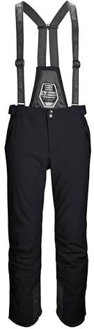 Killtec LAROK Skihose Trägerhose Herren schwarz schwarz