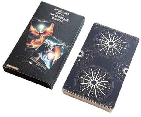 Tarotkort set 36 ark – andliga kort kompakt nybörjare, orakel med spådomskort för, meditation vuxna ungdomar familjekvällar resor | Multisyfte Outdoor Indoor Utility