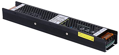 Stylebest Fuente de Alimentación Regulable LED Diseño Delgado de 150 W con Funciones de Atenuación PWM para Luces LED de Interior (24V 6.25A)