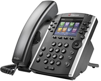 Polycom VVX410 HD SFB Voice Gigabit Phone (2200-46162-025) - (Renewed)