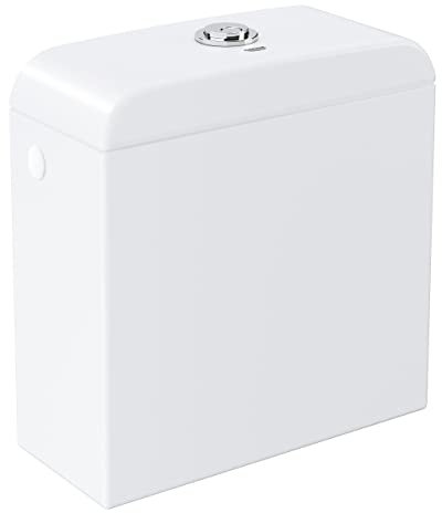 Grohe AP-Spülkasten Euro Keramik 39333 Anschluss seitlich/hinten alpinweiß, 39333000