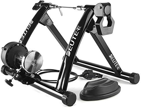 SNAWEN Supporto per Bici da Corsa Allenamento al Chiuso Allenamento A Casa 6 velocità Resistenza Magnetica Allenatore di Bicicletta Road MTB Rulli da Ciclismo Rullo per Mountain Bike