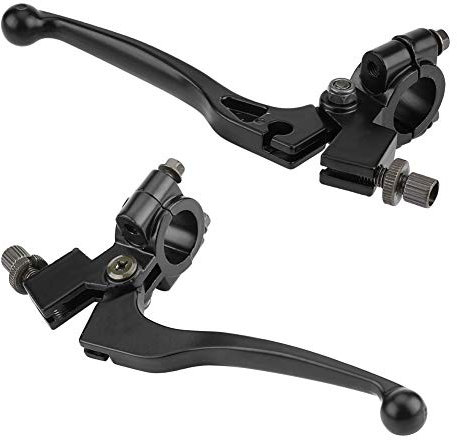 MOUMOUTEN Leva Frizione Moto, Leva del Freno Della Frizione, 22Mm 7/8In Leva Della Frizione Pieghevole in Alluminio Anodizzato con Trespolo 50Cc - 125Cc Dirt Pit Bike