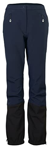 killtec Damen Softshellhose/Wanderhose KOW 108 WMN SHTSHLL PNTS, dunkelnavy, 42, 38598-000