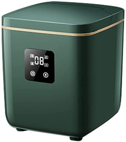 Samnuerly Machine à glaçons Commerciale Magasin de thé au Lait 15KG ménage Mini Petit dortoir étudiant Machine à glaçons Automatique