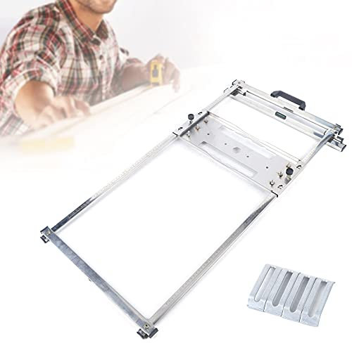 7 Edge Guide Positioning Tool Multifunctional Electric Circular Saw Edge Guide Positioning Cutting Wood Board Tool Woodworking Cutting Positioning Board Tool for Electricity Circular Saw Trimmer