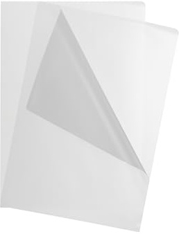 Grafoplas Boîte de 100 dossiers avec ongle, polypropylène de qualité basique, format folio, plastique transparent, finition peau orange, ouverture supérieure et latérale, parfaits pour les documents