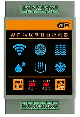 Contador de caudalímetro – Sensor de nivel de agua inteligente para el hogar y controlador WiFi – Sistema eficiente de protección de fugas para agua de mar, diésel, queroseno y gasolina – Detector de