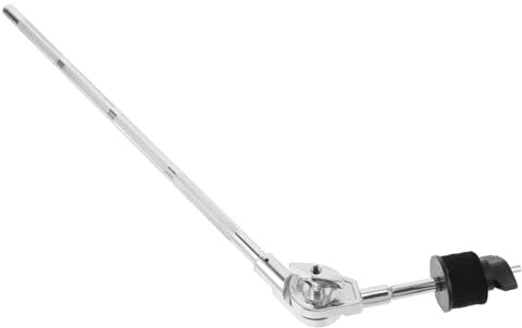 TOPPERFUN Brazo para Platillos de Batería de Aleación Plata Soporte de Montaje Resistente y Estable para Kit de Batería Accesorio Versátil