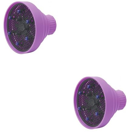 MAGICLULU 2 Stück Haartrockner-diffusor Aus Silikon Für Lockiges Haar Passend Für Die Meisten Haartrockner