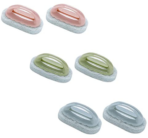 MAGICLULU 6st Reinigungsbürste Badeschwämme Bürste Behandeln Wc- Badewannenreiniger Für Toilettenschüsseln Badezimmer Schwämme Zum Küche Schwamm Zubehör