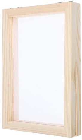 SEWOART Papierschöpfrahmen Aus Holz Zum Basteln DIY Rahmen Für Papierherstellung Handgeschöpfter Papierrahmen Sieb Zur Herstellung