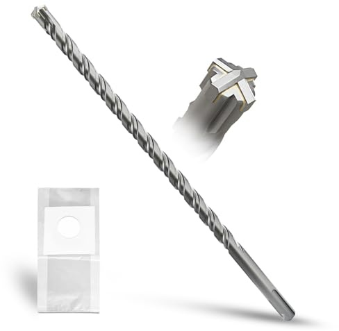 METOTY SDS Plus Bohrer 14mm×310mm，Steinbohrer,Hammerbohrer,Betonbohrer,Für Stein,Beton,Naturstein,Ziegelmauer