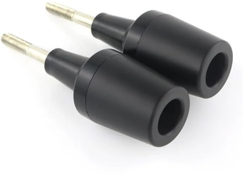 Cursori Per Telaio Moto Protezione Telaio Per Moto, Protezione Anticaduta Per BMW F 800 R, F 800R, F800 R, F800R 2009-2018 Tamponi Paratelaio Anticaduta(Nero)