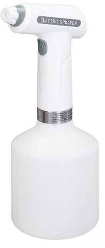 Acouto Pulvérisateur électrique pour Plantes ABS HDPE, Dispositif d'arrosage Automatique à Haute Pression pour Plantes, pour Jardin, Cour, Ferme, 5 L, Robuste, Facile à Utiliser et Peut être (1L)