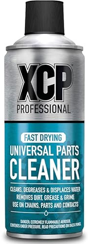 XCP Universal Parts Cleaner - Spray Pulitore e Sgrassante Rapido per Catena Moto, Parti Meccaniche e Contatti - Asciugatura Rapida - 400 ml