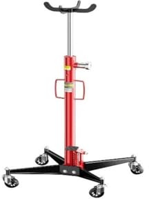 GrecoShop Sollevatore Cric Idraulico da Fossa 500 kg per Officina Auto – Altezza Regolabile, Piattaforma Robusta per Manutenzione Veicoli, Garage e Meccanica Professionale