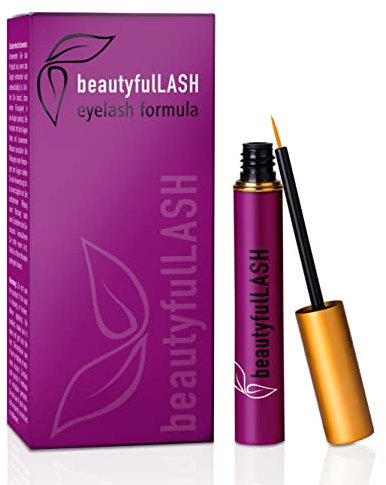 Beautyfullash Eyelash Formula – Wimpernserum ohne unnötige Zusätze I Lash Serum für lange Wimpern in nur 6-8 Wochen I Serum für Wimpernwachstum/Wimpernverlängerung I Made in Germany I 3ml