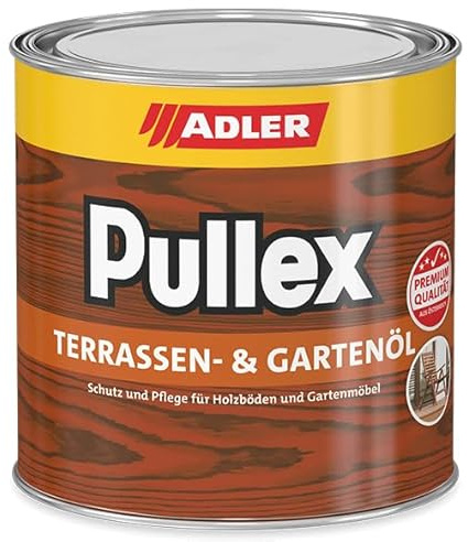 ADLER Pullex Terrassen- und Gartenöl Bangkirai Holz Pflegeöl innen außen 750 ml