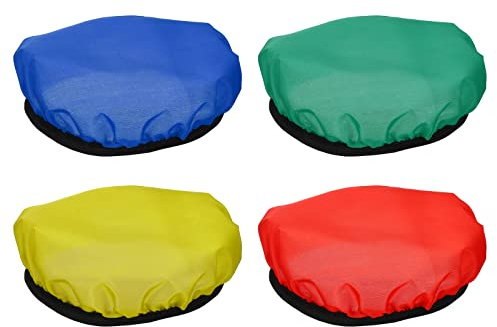 PATIKIL 7 18cm Morbido Diffusore Lampada Copertura, 4pz Tessuto Diffusore Strobo Riflettore Lampada Calzino per Flash Luce Bellezza Piatto Fotografia Studio, MultiColore